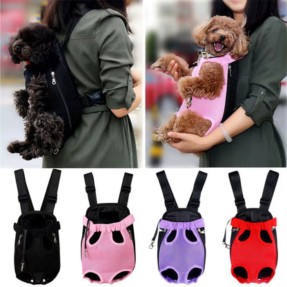 Adjustable Cat Carrier Bag Pet Double Shoulder Backpack Portable Bag Outdoor Travel Camping Hiking Pet Puppies Carrier Backpack