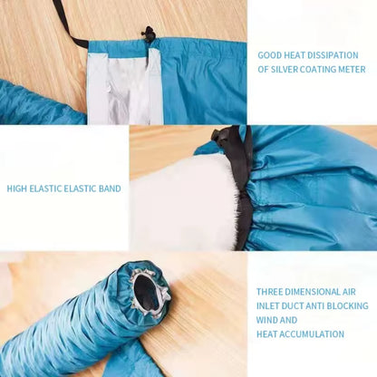 Folding Dog Hair Dryer Portable Pet Drying Bag Efficient Dogs Hair Dryers Blow Bag Cat Dryer Winter Pets Cleaning Accessories