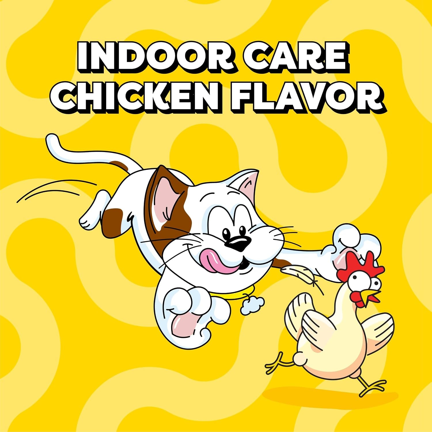 Indoor Care Crunchy & Soft Cat Treats, Chicken, 4.9 Oz, 10 Pack | under 2 Calories per Treat, Crunchy outside & Soft Inside, Resealable Pouch, 100% Complete & Balanced for Adult Cats