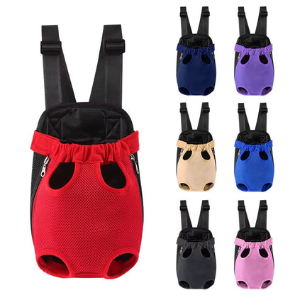 Adjustable Cat Carrier Bag Pet Double Shoulder Backpack Portable Bag Outdoor Travel Camping Hiking Pet Puppies Carrier Backpack