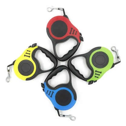 Durable Automatic Retractable Dog No Tangle Comfortable Grip Pet Leash Walking Running Cute Easy Control Leashes Pet Products