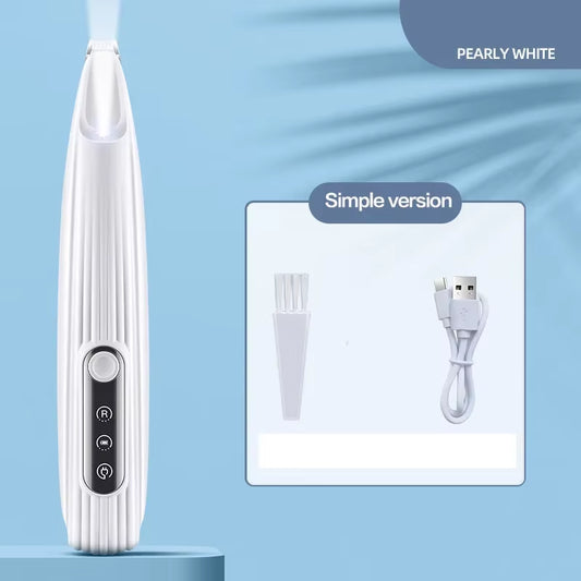 New Dog Paw Trimmer with LED Light Fully Waterproof Pet Hair Trimmer with LED Display Dog Clippers for Grooming 18Mm Widen Blade