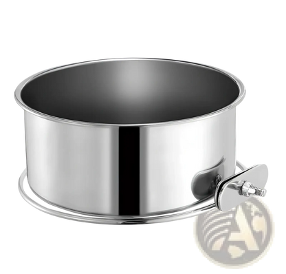 Stainless Steel Crate Dog Bowl Hanging Pet Food Dish